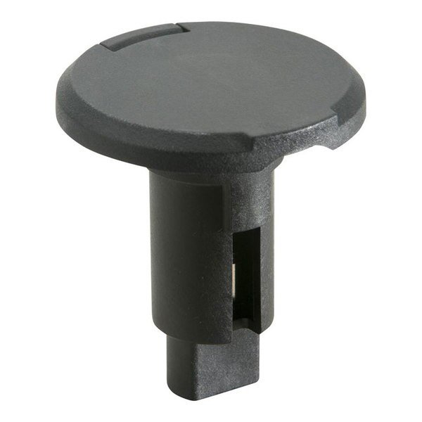 LightArmor Plug-In Base - 2 Pin - Black - Round, Attwood Marine, Mfr#: 910R2PB-7